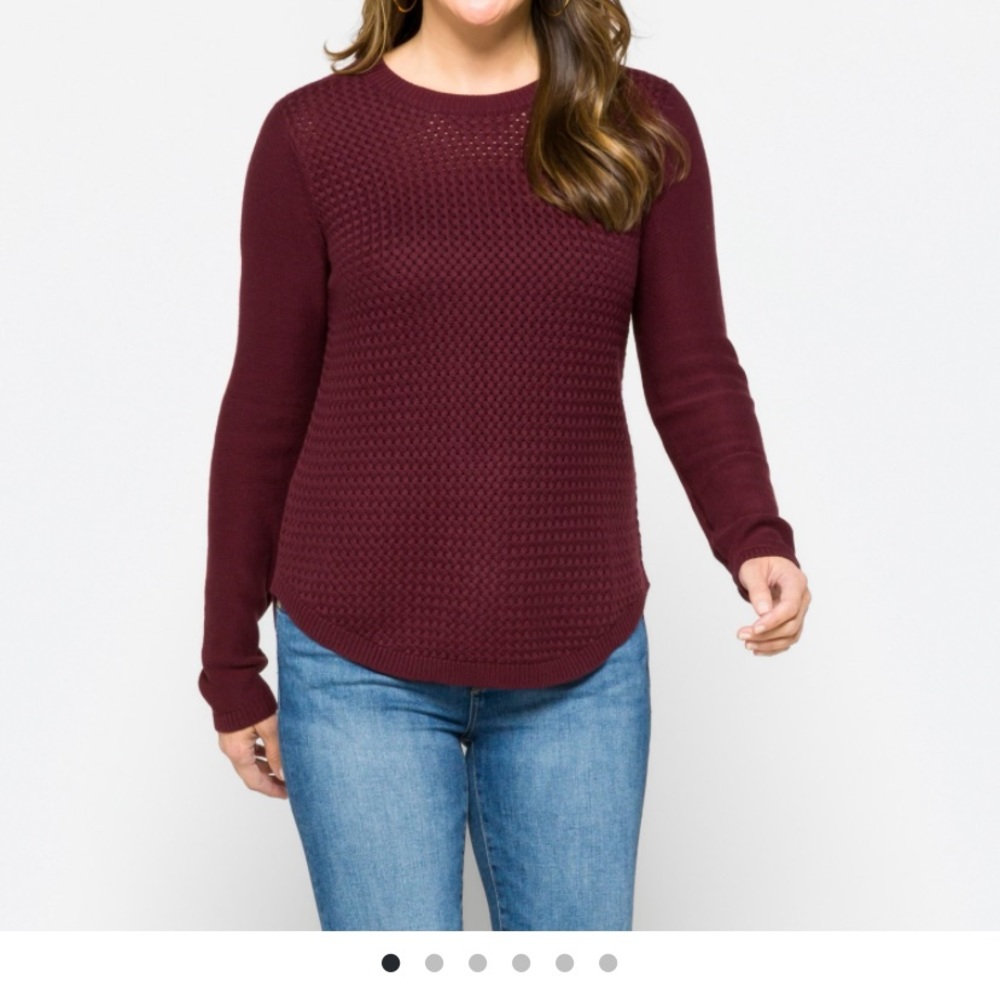 Lety & Me. Josey Elbow Patch Pullover.